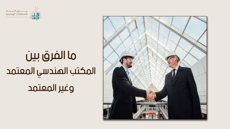 ما الفرق بين المكتب الهندسي المعتمد وغير المعتمد في ظل النهضة العمرانية السعودية
