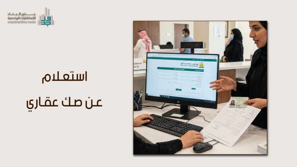 استعلام عن صك عقاري