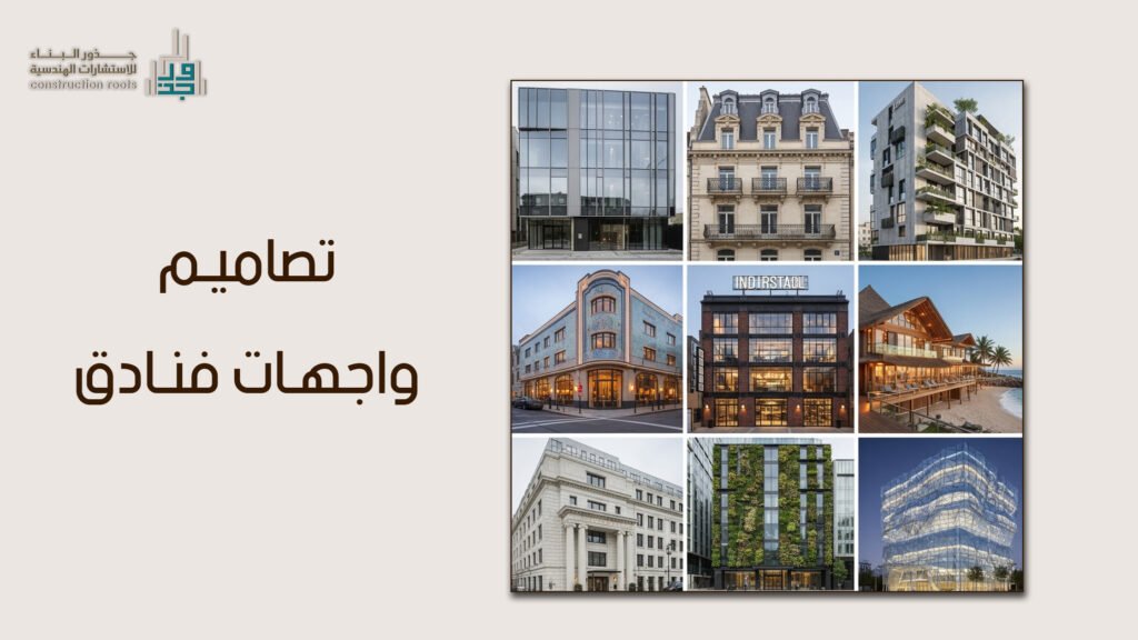 تصـاميم واجهات فنادق