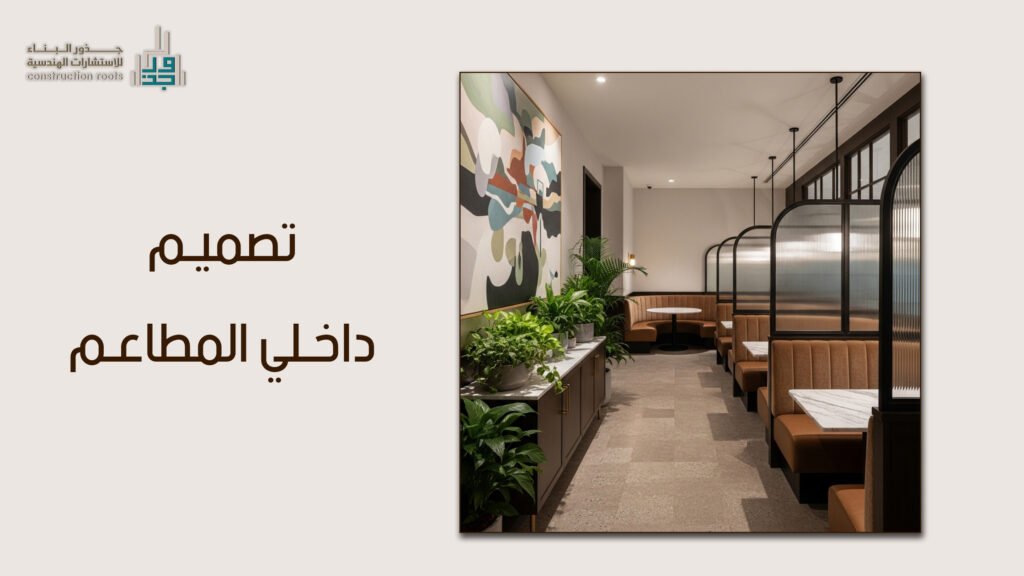 تصميم داخلي المطاعم