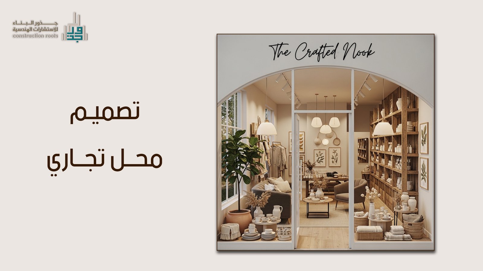 فن هندسة الفراغات: كيف يحول تصميم محل تجاري مشروعك إلى علامة رائدة؟