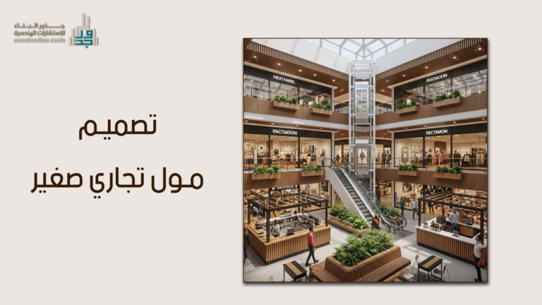 رؤية معمارية شاملة لأسس تصميم مول تجاري صغير 2026