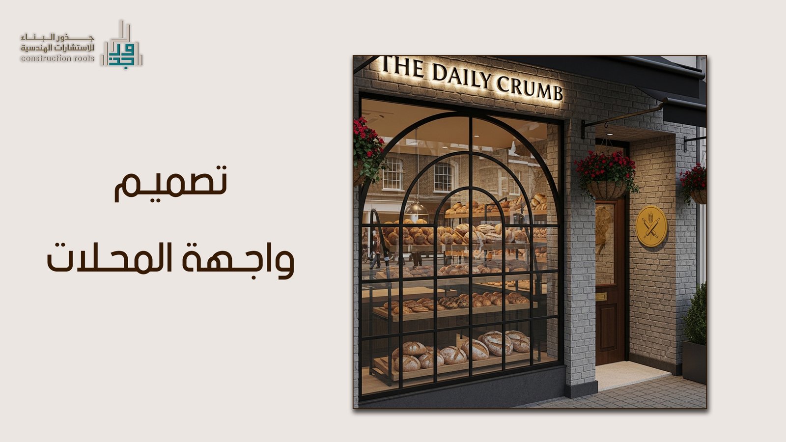 فن تصميم واجهة المحلات وسيكولوجية الجذب البصري لتحويل المارة إلى عملاء دائمين