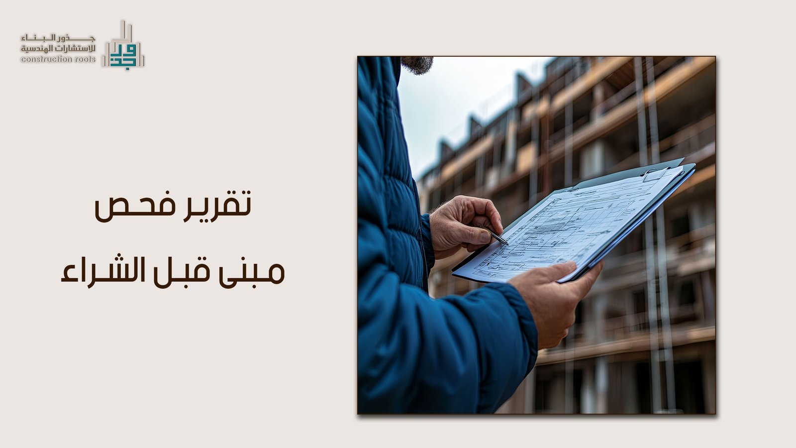 أهمية استخراج تقرير فحص مبنى قبل الشراء لضمان سلامة الاستثمار العقاري