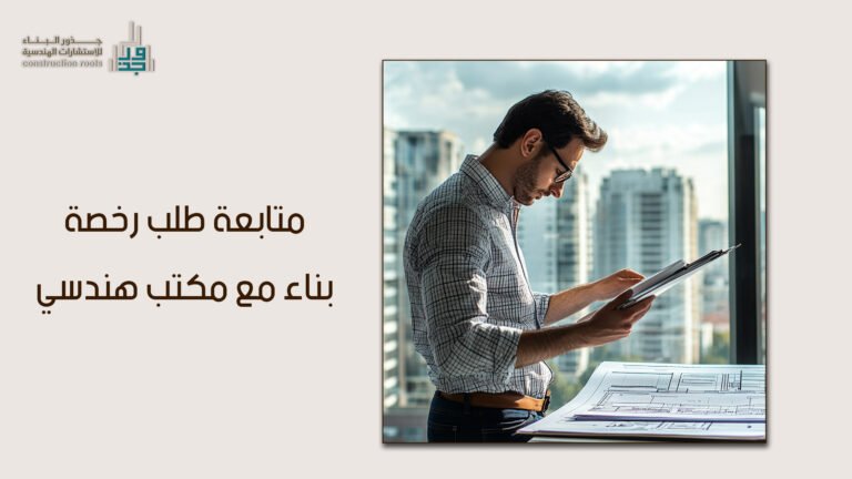 متابعة طلب رخصة بناء مع مكتب هندسي: دليلك الشامل لرحلة إنشائية خالية من العوائق