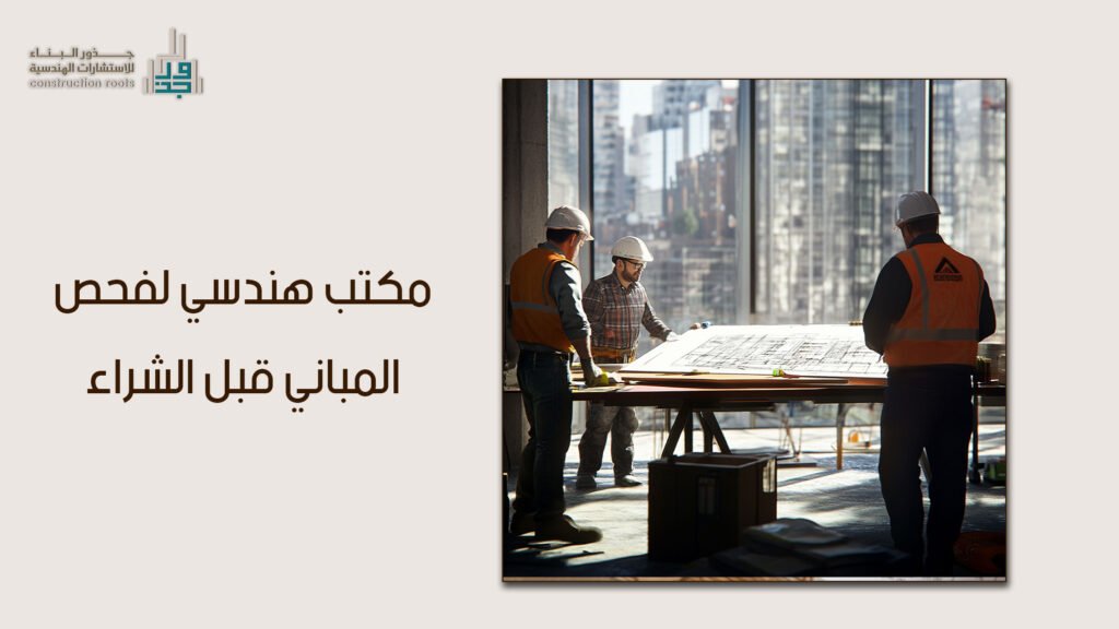 مكتب هندسي لفحص المباني قبل الشراء