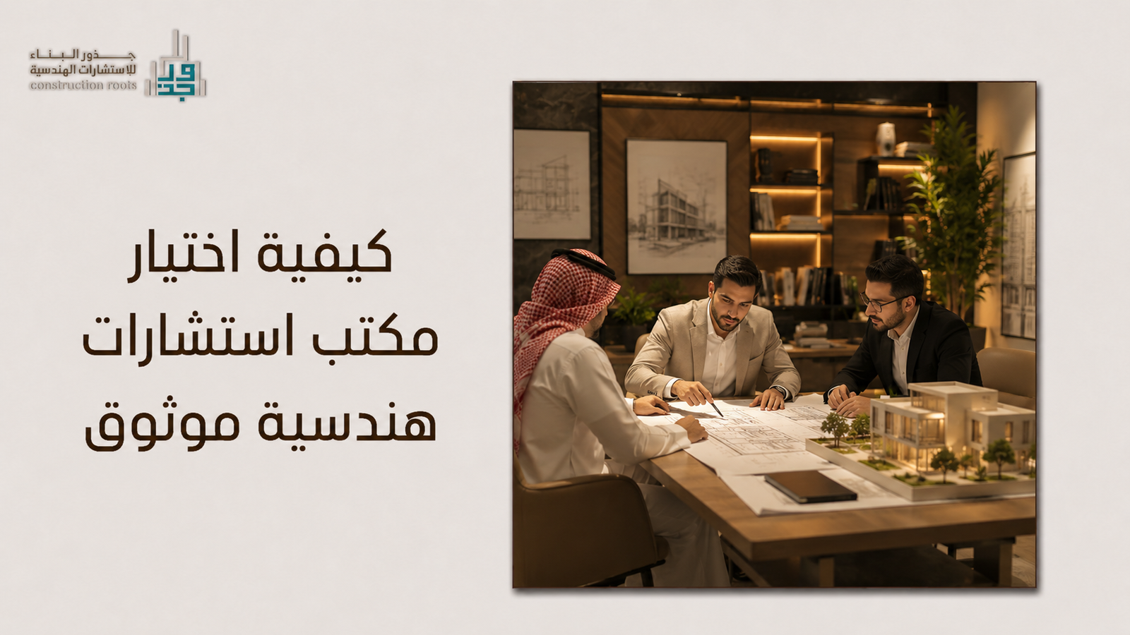 كيفية اختيار مكتب استشارات هندسية موثوق: دليلك لتأمين استثمارك العمراني