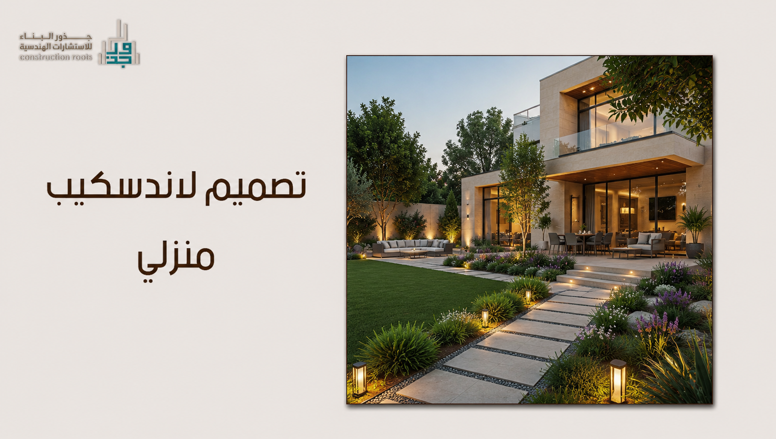 تصميم لاندسكيب منزلي: دليلك الشامل لتحويل فناء فيلتك إلى لوحة فنية ساحرة