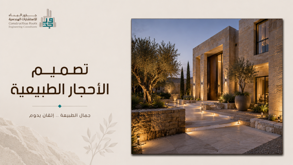 تصميم الأحجار الطبيعية