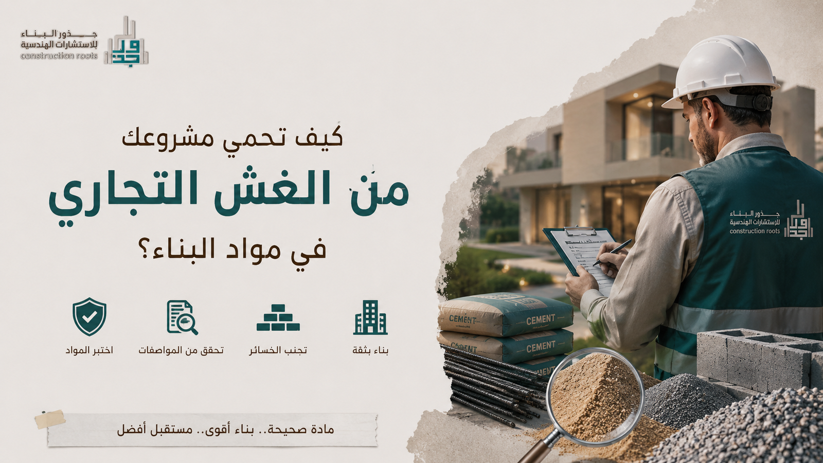 كيفية كشف الغش التجاري في مواد البناء: دليل شامل لحماية منزلك