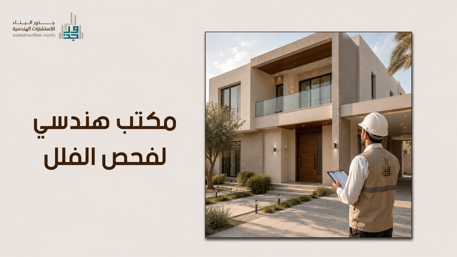 لماذا تحتاج إلى مكتب هندسي لفحص الفلل قبل الشراء أو الاستلام النهائي؟