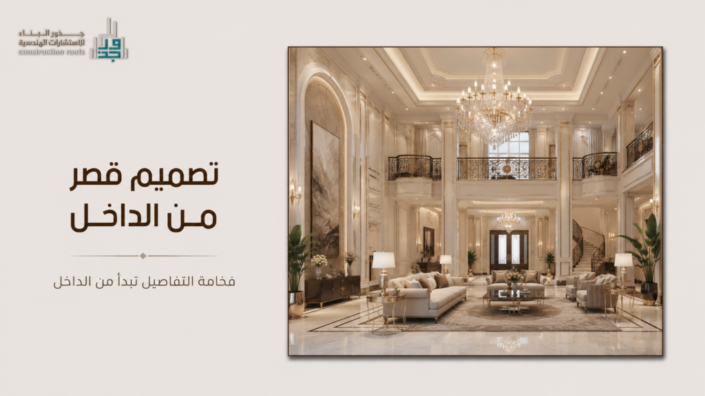 تصميم قصر من الداخل