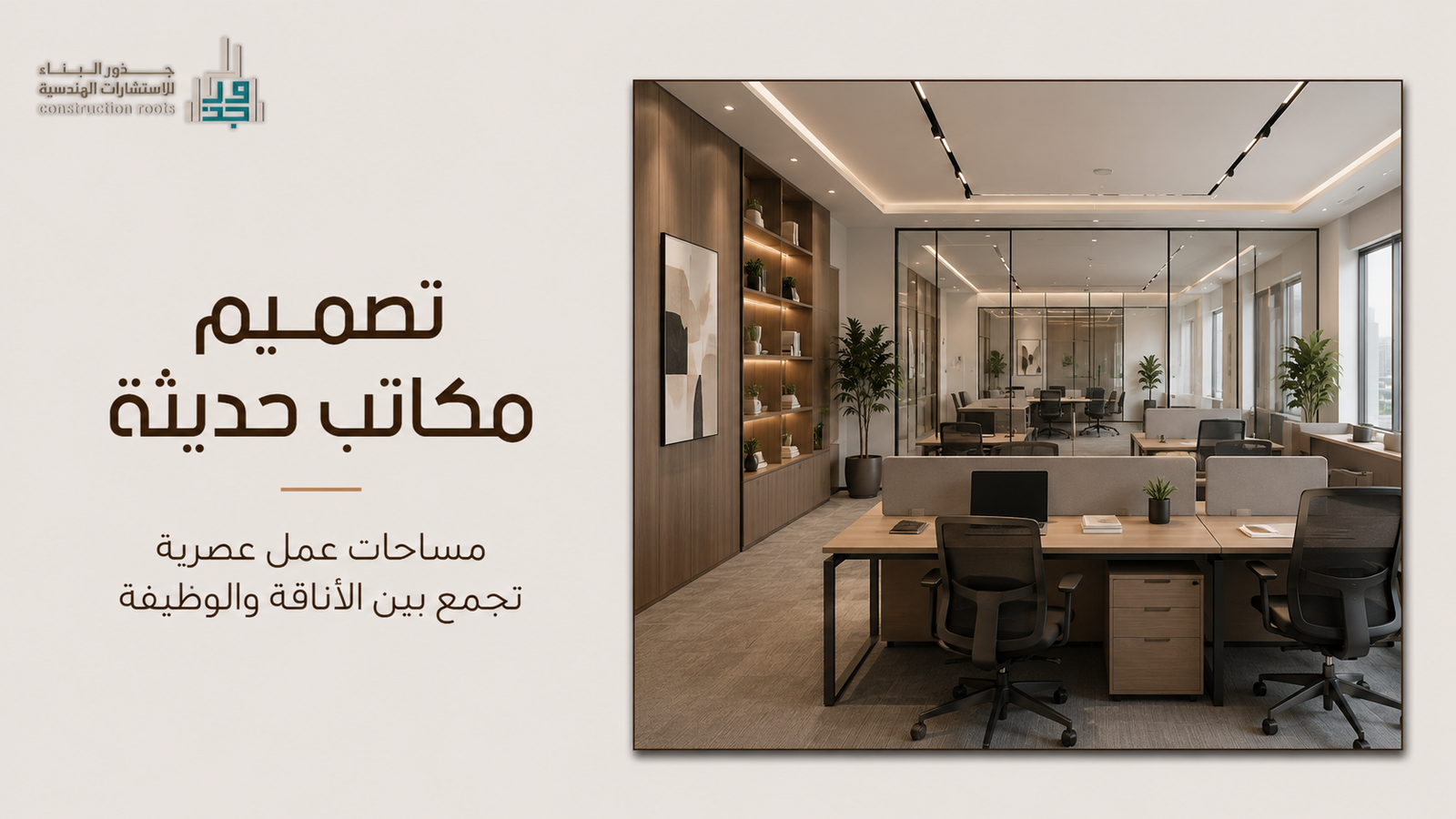 تصميم مكاتب حديثة: دليل متكامل لإنشاء بيئة عمل عصرية وعملية