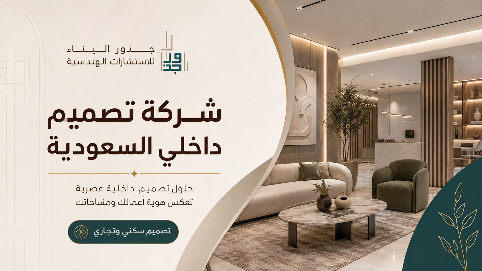 شركة تصميم داخلي السعودية: كيف تختار الشركة المناسبة لمشروعك؟