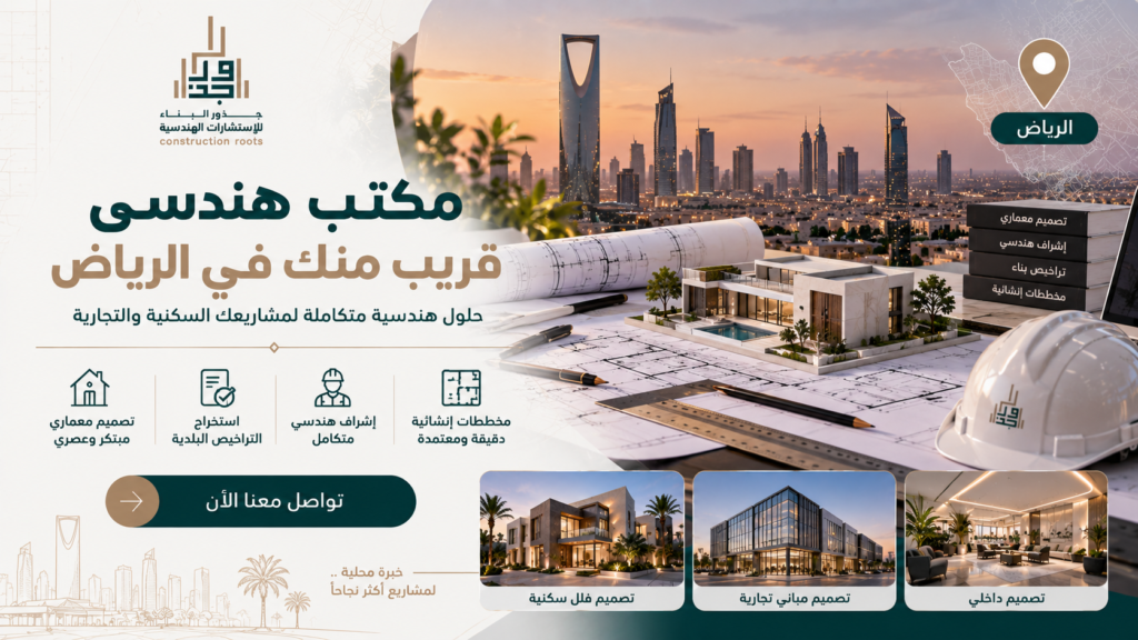 مكتب هندسي قريب مني بالرياض